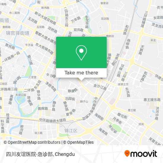 四川友谊医院-急诊部 map