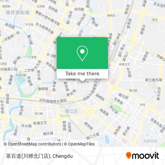 茶百道(川师北门店) map