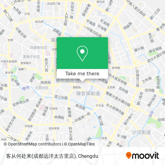 客从何处来(成都远洋太古里店) map