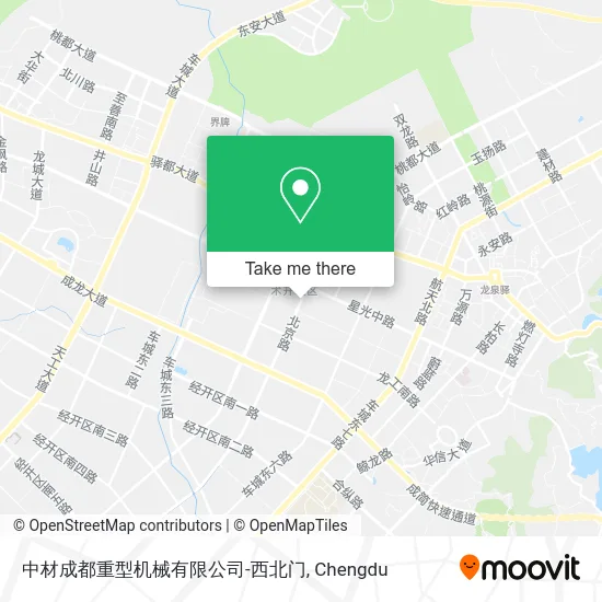 中材成都重型机械有限公司-西北门 map
