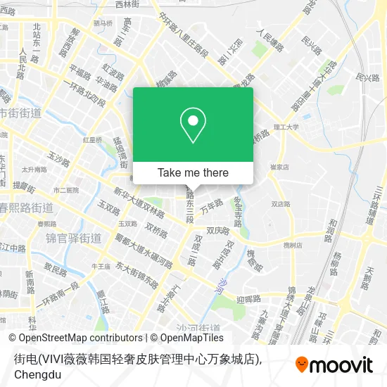 街电(VIVI薇薇韩国轻奢皮肤管理中心万象城店) map