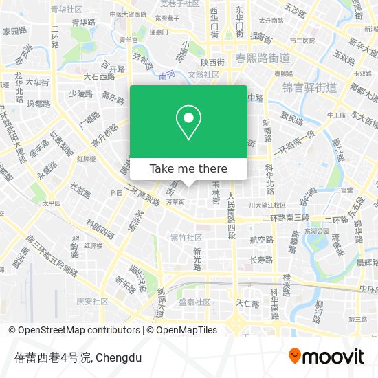 蓓蕾西巷4号院 map