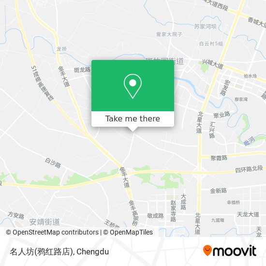 名人坊(鸦红路店) map