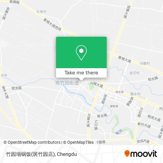 竹园塌锅饭(斑竹园店) map