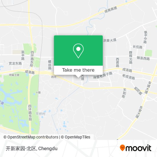 开新家园-北区 map