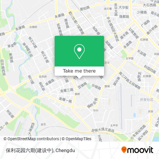 保利花园六期(建设中) map
