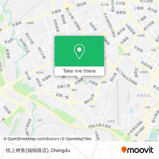 纸上烤鱼(福锦路店) map