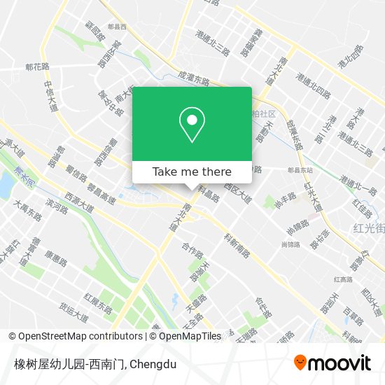 橡树屋幼儿园-西南门 map