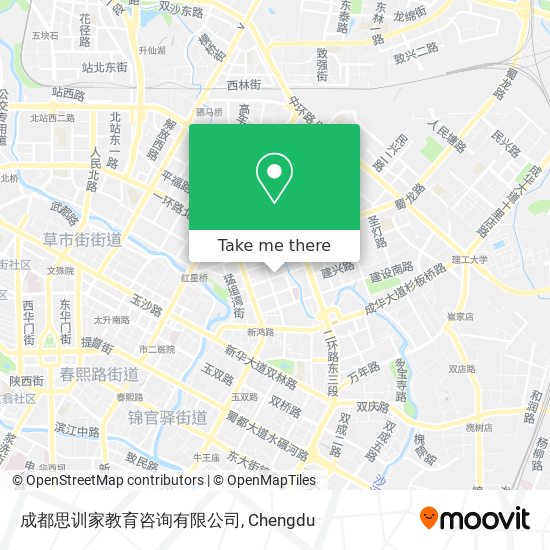 成都思训家教育咨询有限公司 map