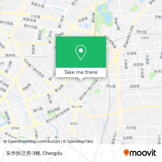 东华拆迁房-3幢 map