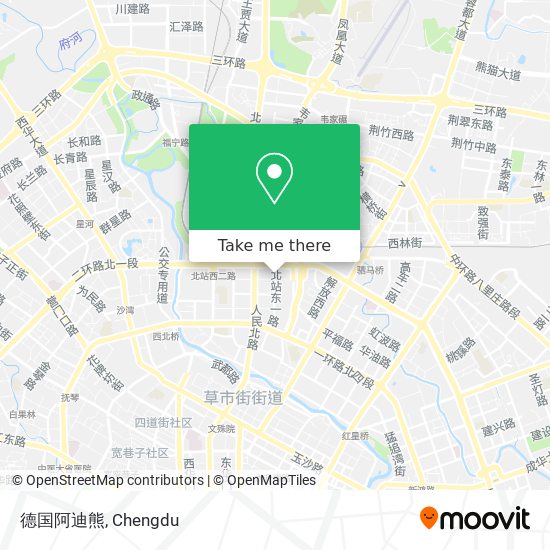 德国阿迪熊 map