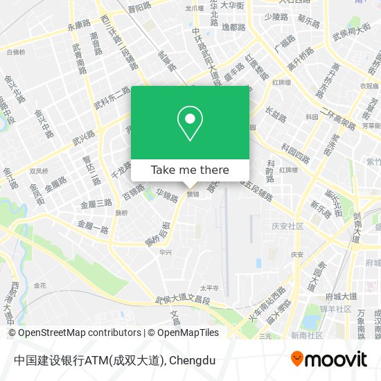 中国建设银行ATM(成双大道) map