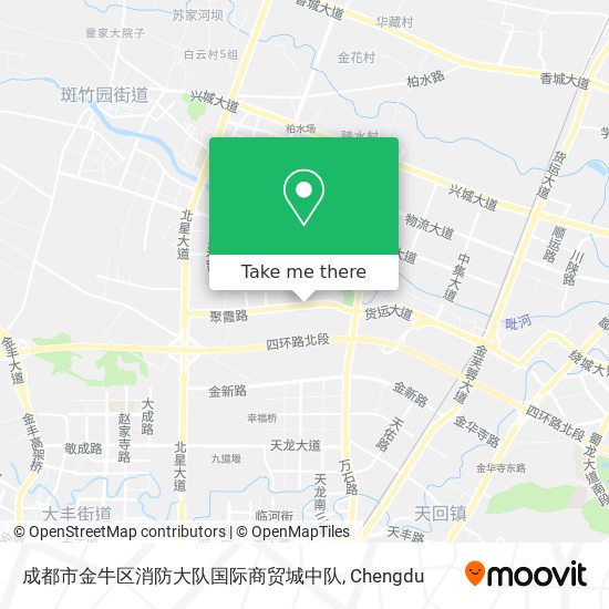成都市金牛区消防大队国际商贸城中队 map