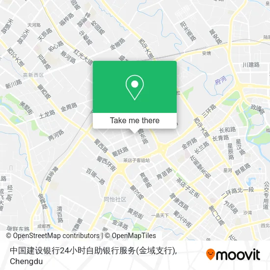 中国建设银行24小时自助银行服务(金域支行) map