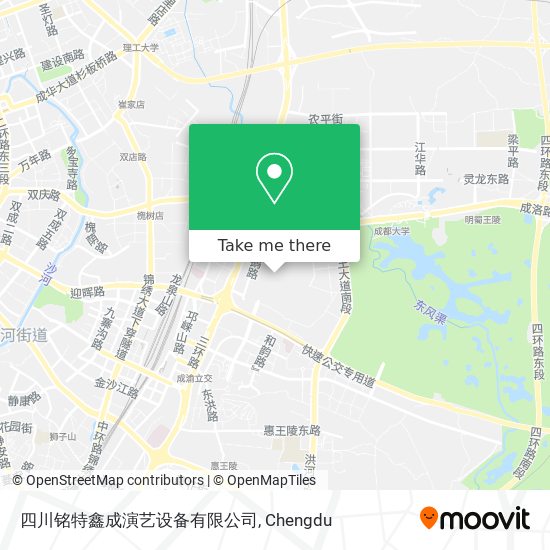 四川铭特鑫成演艺设备有限公司 map