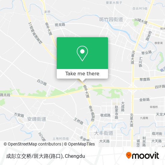 成彭立交桥/斑大路(路口) map