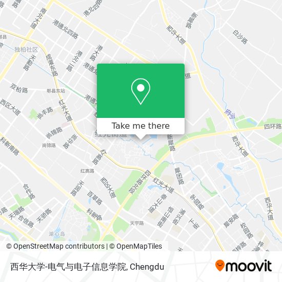 西华大学-电气与电子信息学院 map