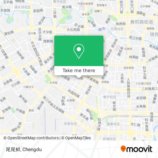 尾尾鲜 map