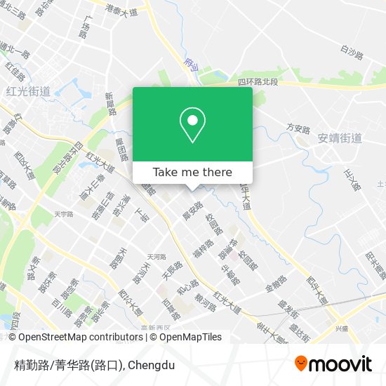 精勤路/菁华路(路口) map