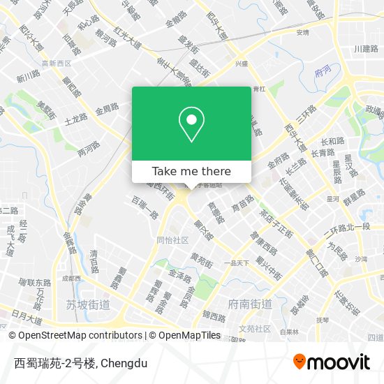 西蜀瑞苑-2号楼 map