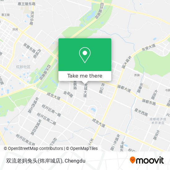 双流老妈兔头(炜岸城店) map