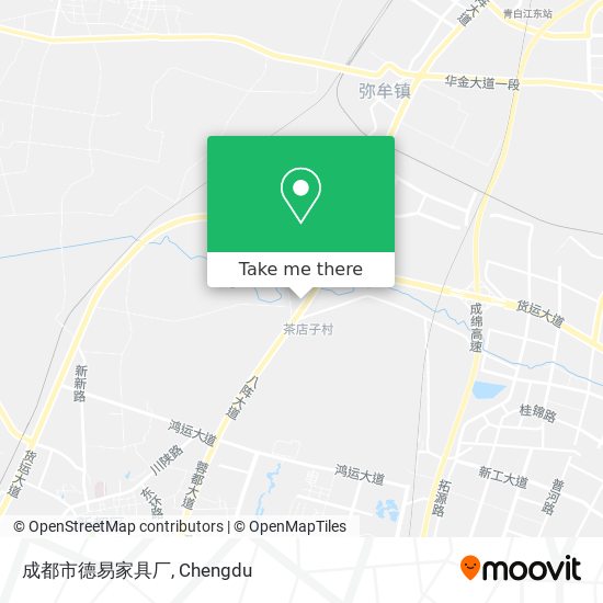 成都市德易家具厂 map