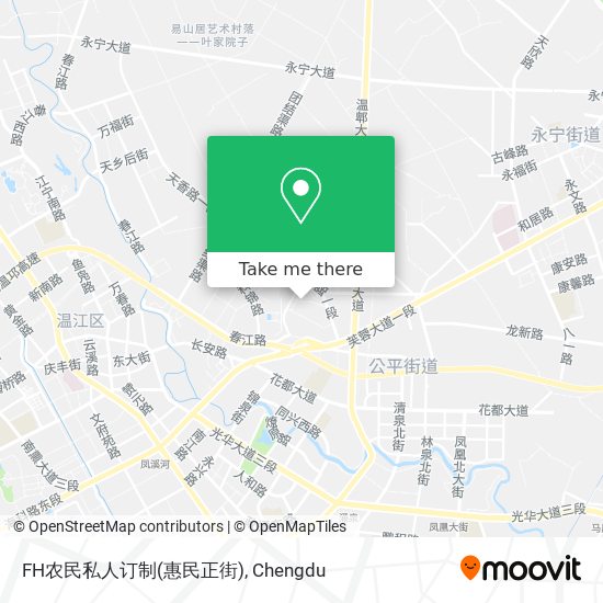 FH农民私人订制(惠民正街) map