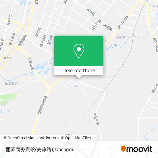 丽豪商务宾馆(先凉路) map