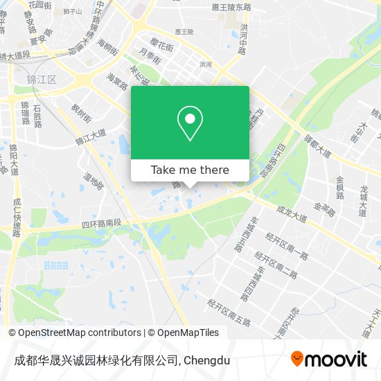 成都华晟兴诚园林绿化有限公司 map