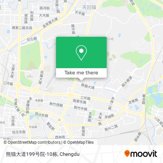 熊猫大道199号院-10栋 map
