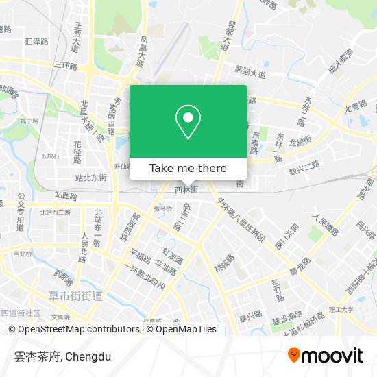 雲杏茶府 map