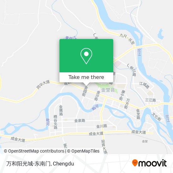 万和阳光城-东南门 map