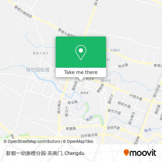 新都一幼旃檀分园-东南门 map