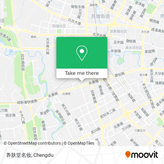 养肤堂名妆 map