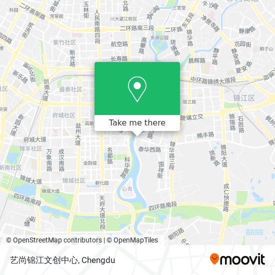 艺尚锦江文创中心 map