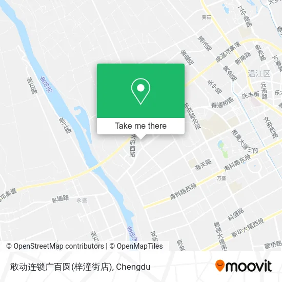 敢动连锁广百圆(梓潼街店) map