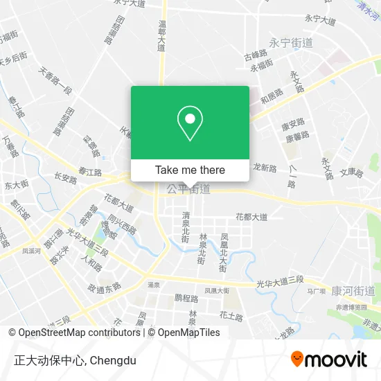 正大动保中心 map