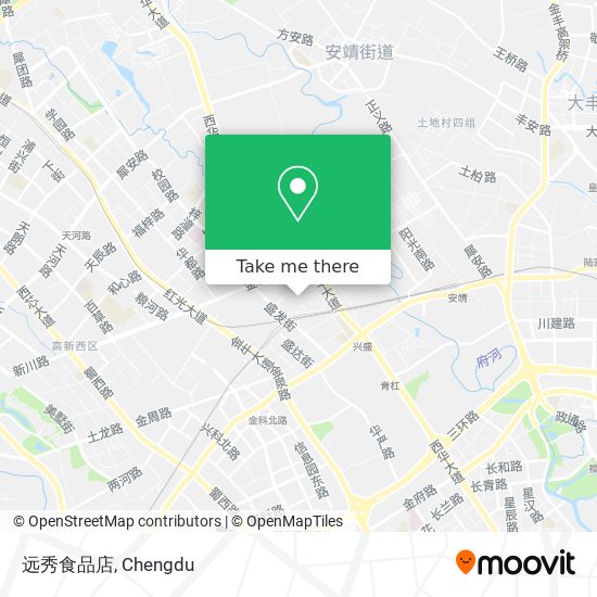 远秀食品店 map