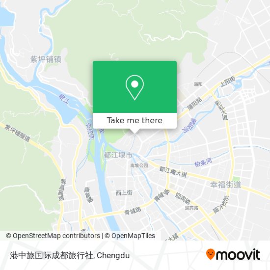 港中旅国际成都旅行社 map