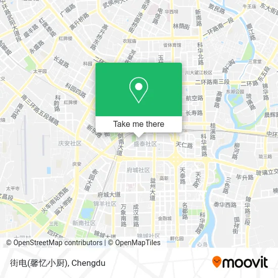 街电(馨忆小厨) map