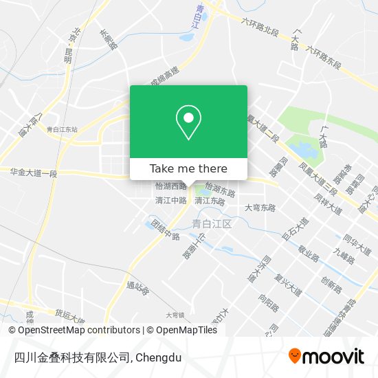 四川金叠科技有限公司 map