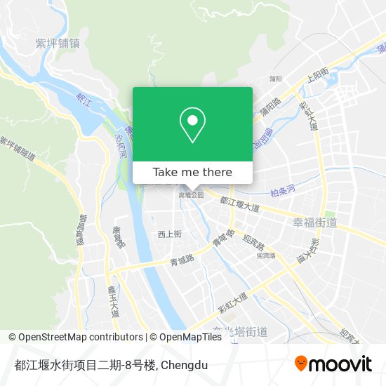 都江堰水街项目二期-8号楼 map