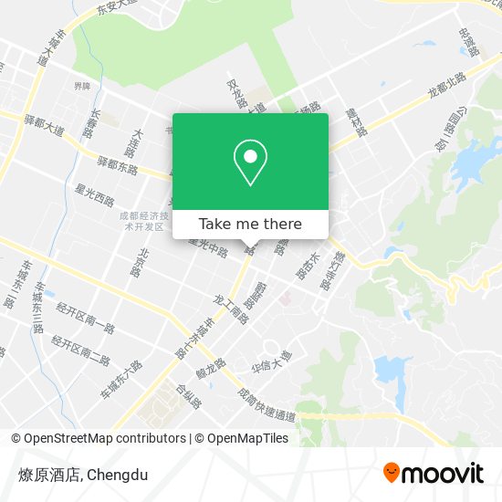燎原酒店 map