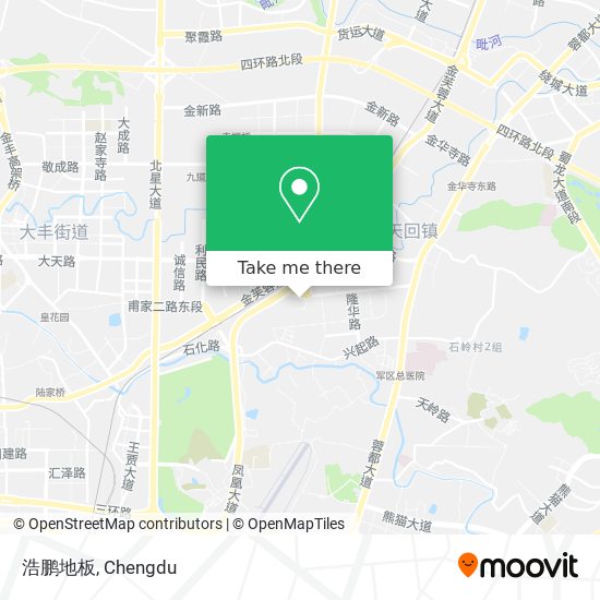 浩鹏地板 map