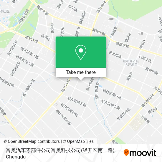 富奥汽车零部件公司富奥科技公司(经开区南一路) map