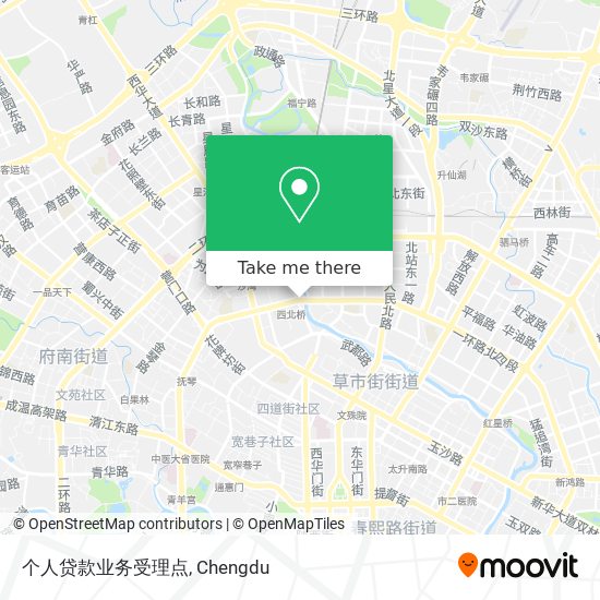 个人贷款业务受理点 map