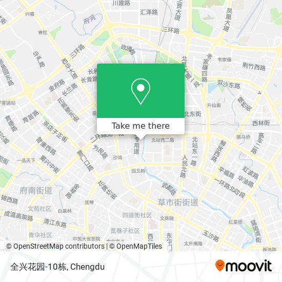 全兴花园-10栋 map