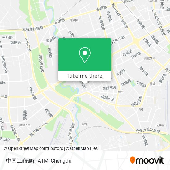 中国工商银行ATM map