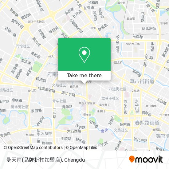 曼天雨(品牌折扣加盟店) map