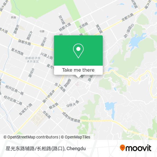 星光东路辅路/长柏路(路口) map